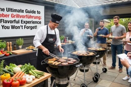 Weber grillvorführung