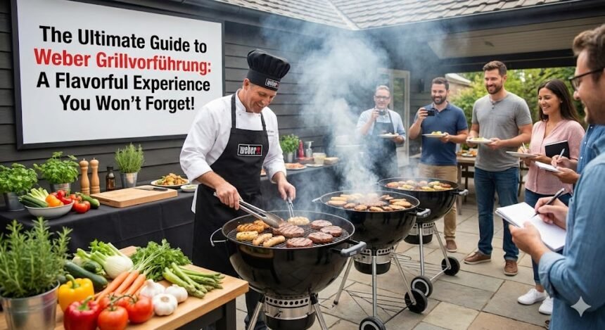 Weber grillvorführung