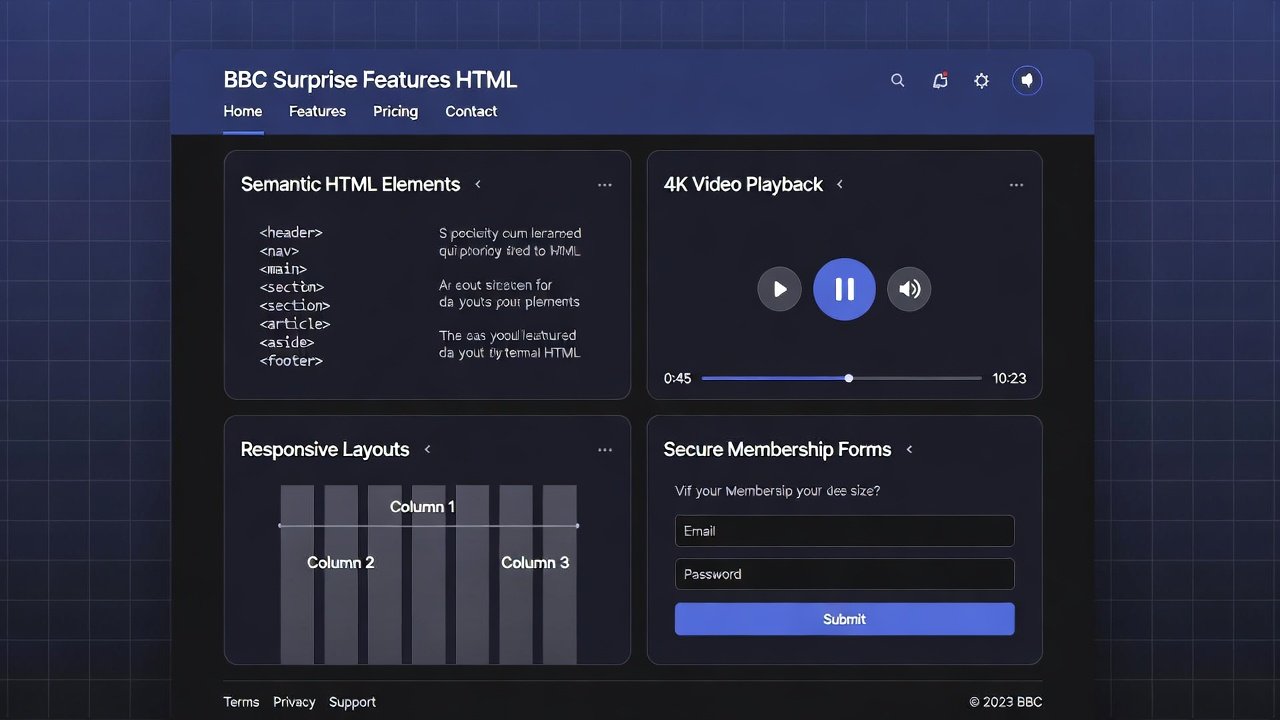 Bbcsurprise com features html